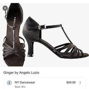 Dance shoes by Angelo Luzio size 8